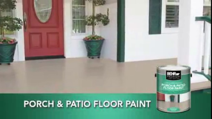 Pintura Decorativa Premium Porch, Behr Porch And Patio Paint